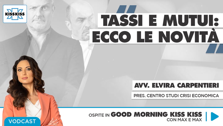Tassi e mutui: ecco le novita' in Good Morning Kiss Kiss