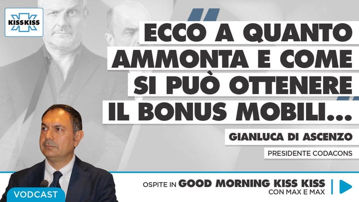 Bonus mobili: tutte le info in Good Morning Kiss Kiss