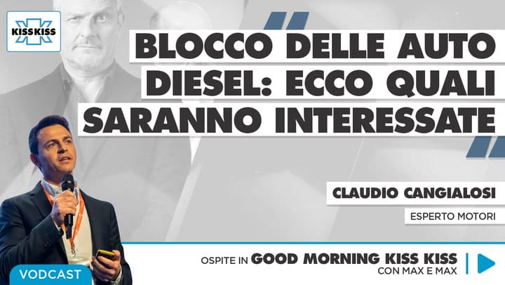 Blocco auto diesel: tutte le info in Good Morning Kiss Kiss