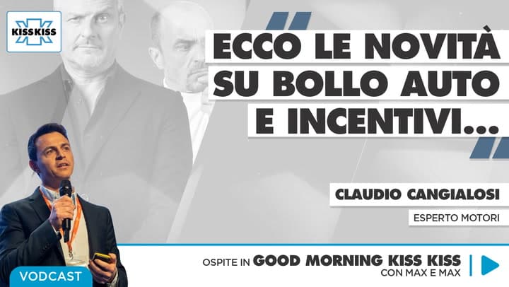Bollo auto ed incentivi: tutte le novita' in Good Morning Kiss Kiss