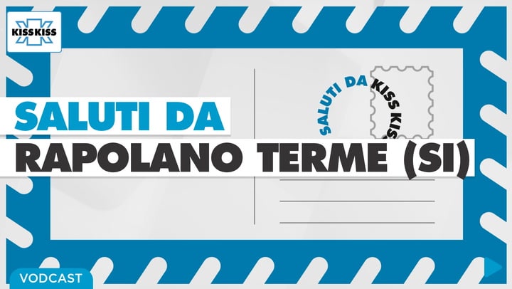 Saluti da Kiss Kiss: Alessandro Startini Sindaco di Rapolano Terme (SI)