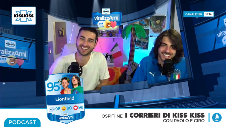 I Lionfield ne I Corrieri di Kiss Kiss (AUDIO)