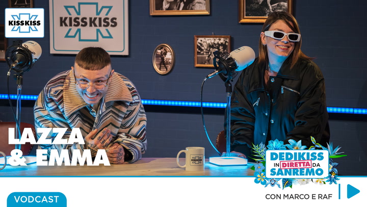 Lazza e Emma in Dedikiss