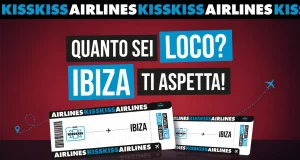 Vola a Ibiza con Kiss Kiss e vivi il Closing Party di Gordo al Pacha. Trova il Codice LOCO, entra nella Community e prova a vincere il viaggio