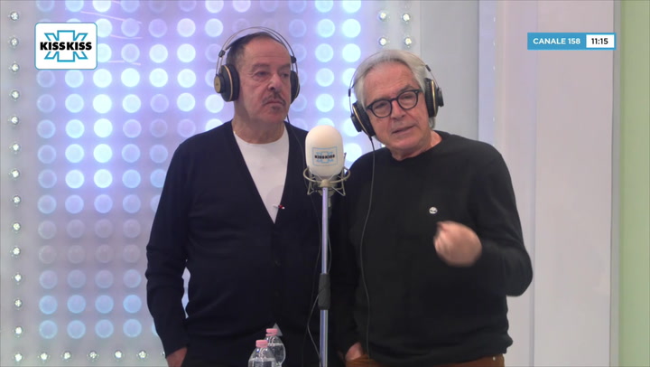 Massimo Lopez e Tullio Solenghi in Good Morning Kiss Kiss