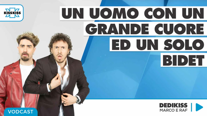 Un uomo con un grande cuore ed un solo bidet in Dedikiss