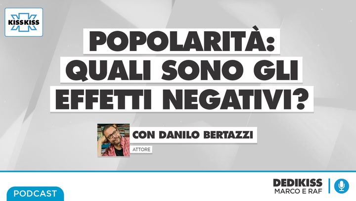 Danilo Bertazzi in Dedikiss (Audio)