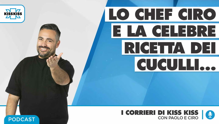 I Corrieri Di Kiss Kiss Con Paolo & Ciro - Saluta Il Benessere Con Lo Chef Ciro - Puntata Di Marted 16.03.2021