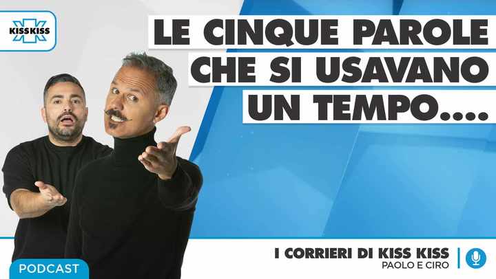 Le cinque parole che un tempo si usavano nelle lettere e che ora non si usano piu' in I Corrieri di Kiss Kiss