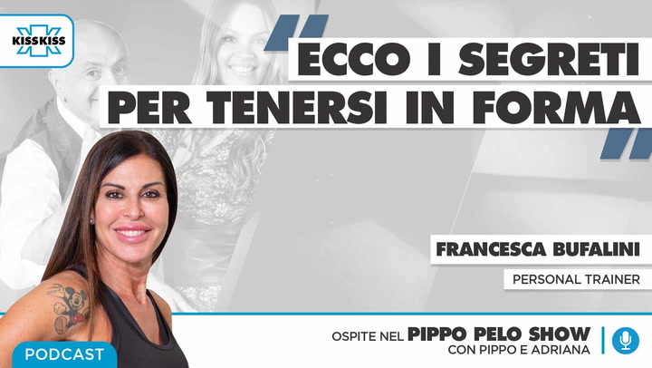 "Ecco i segreti per tenersi in forma con Francesca Bufalini" in Pippo Pelo Show