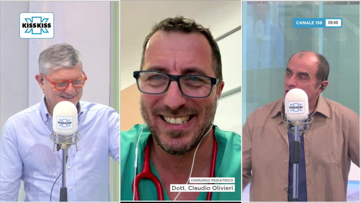Le verita' dietro le raccomandazioni piu' famose con il Dott. Claudio Olivieri - Chirurgo Pediatrico in Good Morning Kiss Kiss