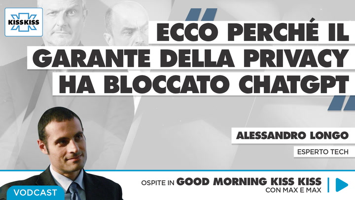 Blocco di ChatGBT in Italia: la decisione del garante della privacy in Good Morning Kiss Kiss