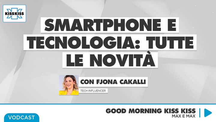 Smartphone e tecnologia: tutte le novita' da Cupertino in Good Morning Kiss Kiss