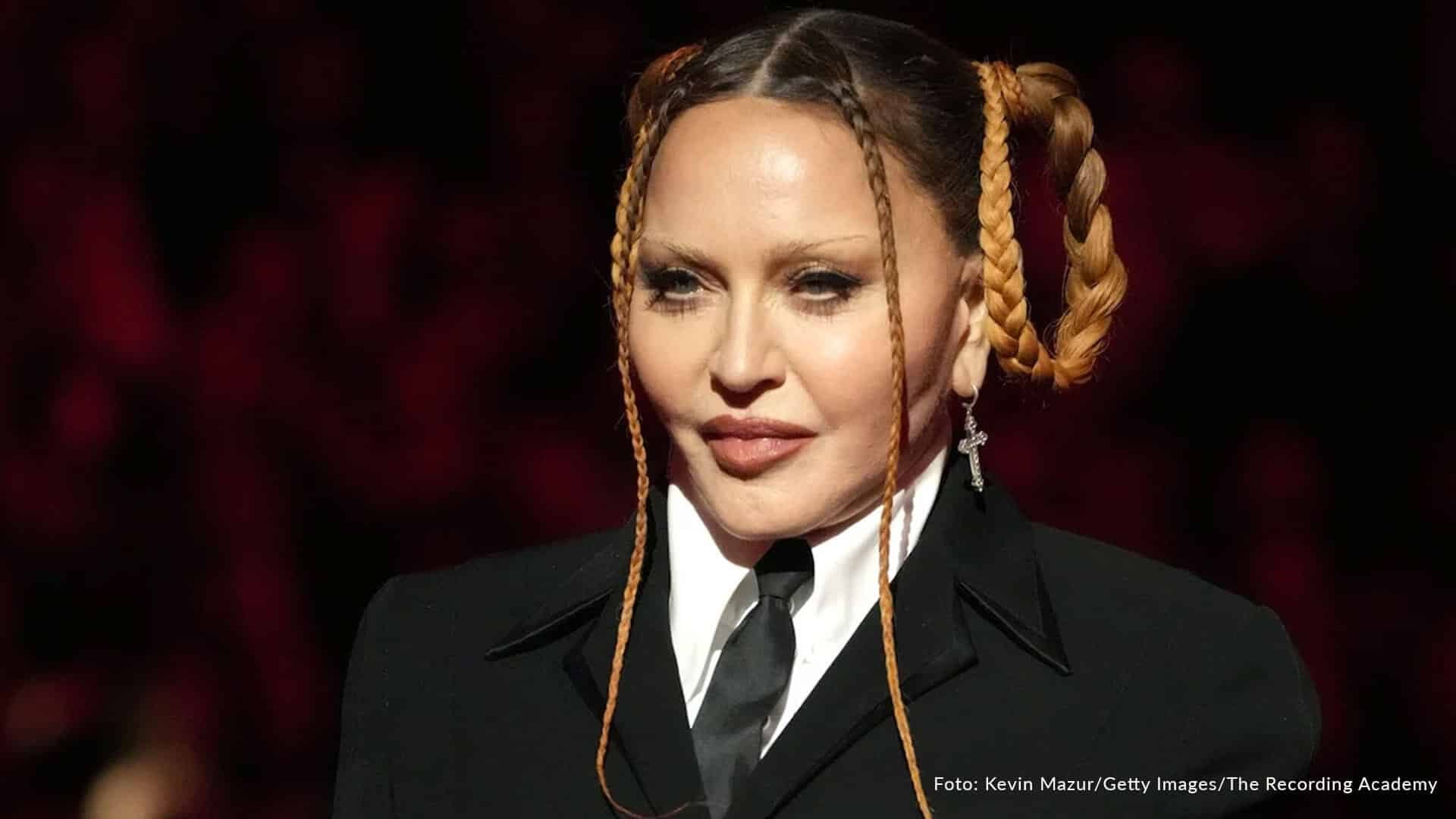 Madonna ricoverata in terapia intensiva