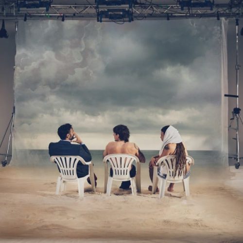 Marco Mengoni feat. Sayf, Rkomi - Sto bene al mare 600x600