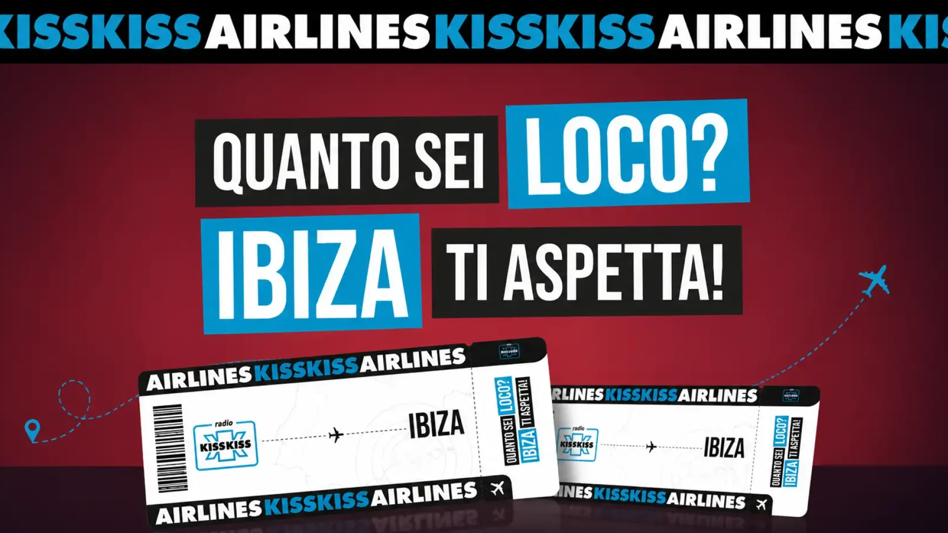 Vola a Ibiza con Kiss Kiss e vivi il Closing Party di Gordo al Pacha. Trova il Codice LOCO, entra nella Community e prova a vincere il viaggio